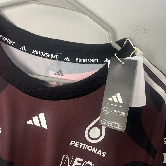 Adidas Mercedes AMG Petronas Formula 1 F1 Driver Jersey, Size XL NWT JZ6206 - Picture 3 of 5